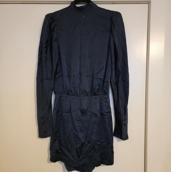 NWOT Frame Mock Neck Wrap Party Dress Size S/P - Picture 5 of 15